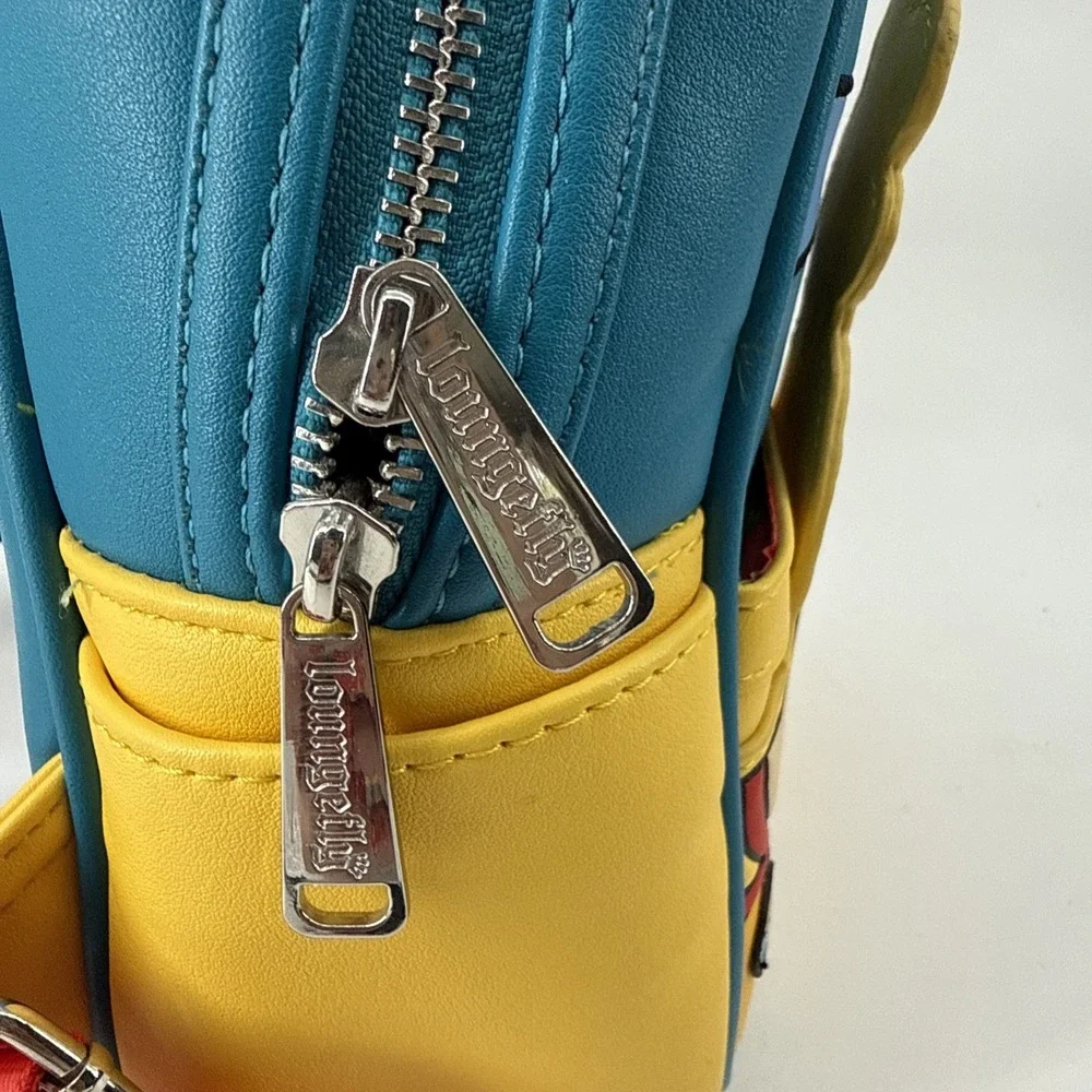 Loungefly x The Beatles Yellow Submarine Mini Backpack All you Need is Love